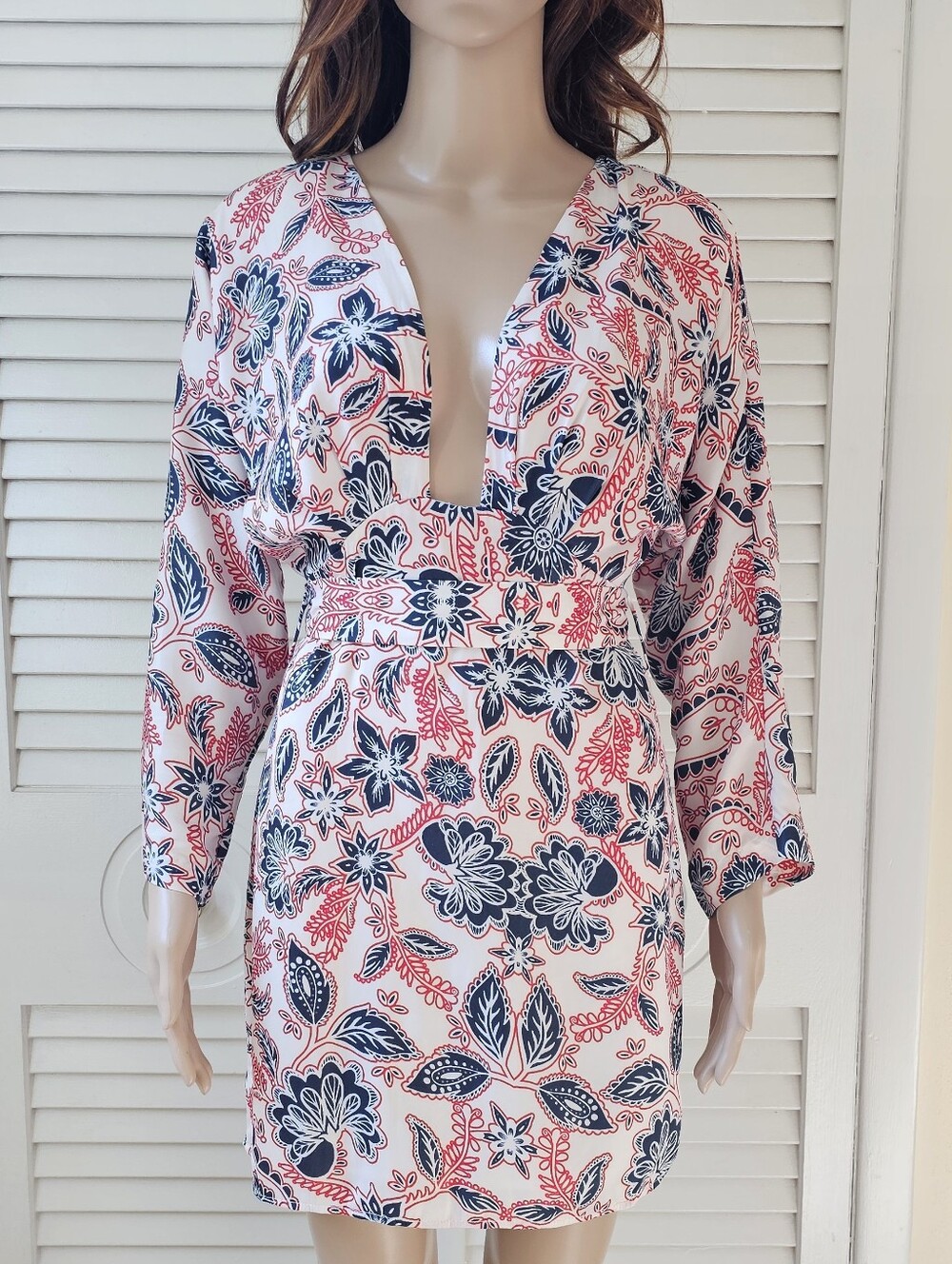 Stunning Isla Co Deep V Mini Dress